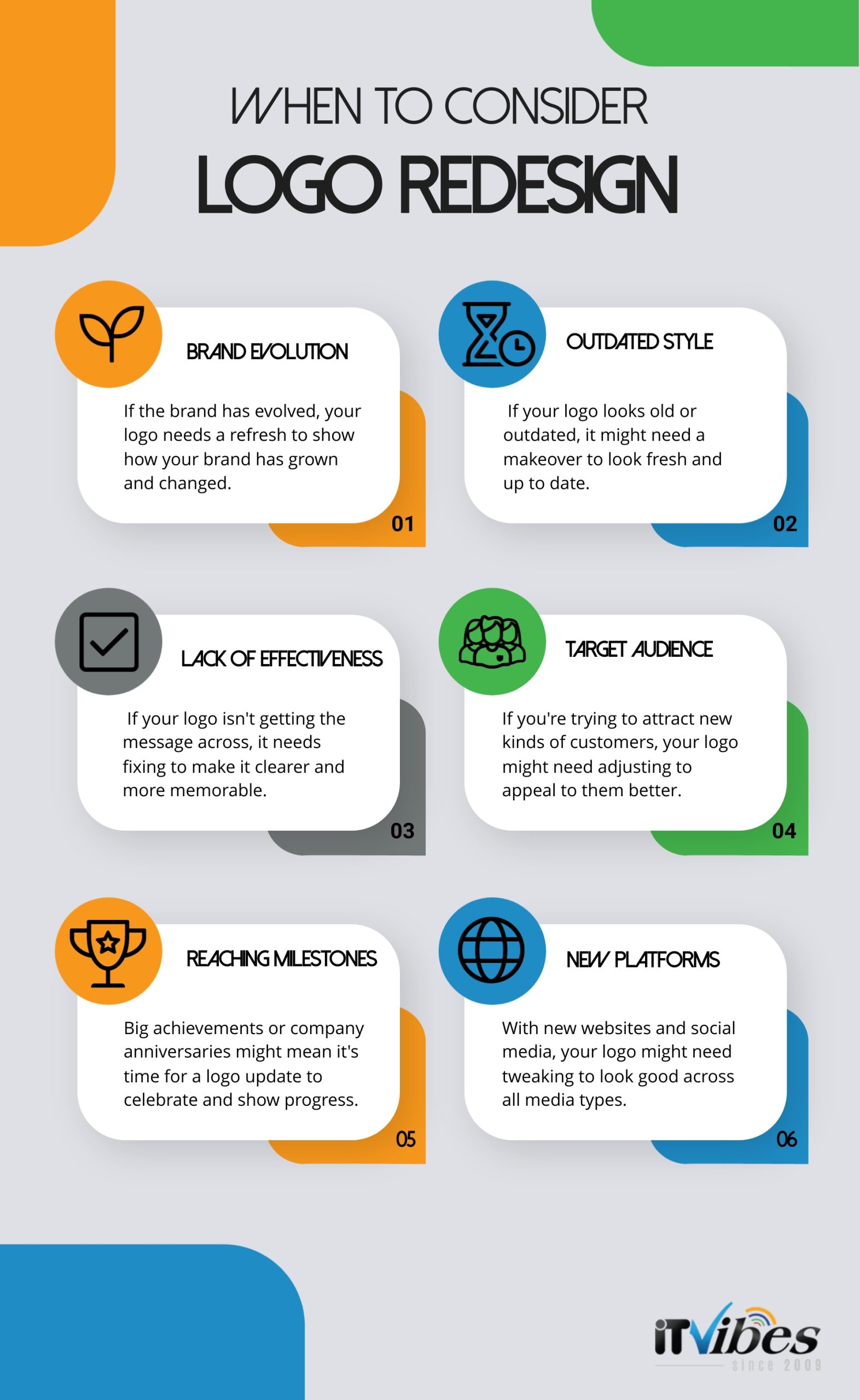 Is it Time to Redesign Your Logo? [Infographic], ITVibes